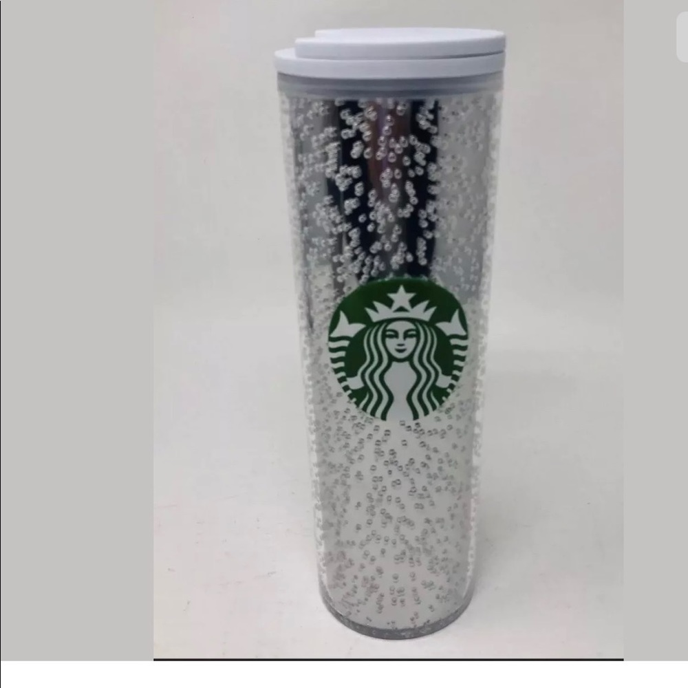 Starbucks 2020 Silver Platinum Bubble Hot Tumbler